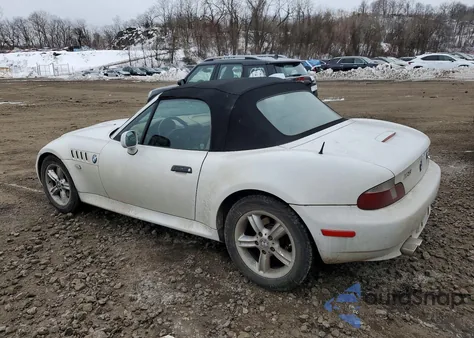 2000 BMW Z3 2.3 from USA, damaged, VIN 4USCH934XYLG03974